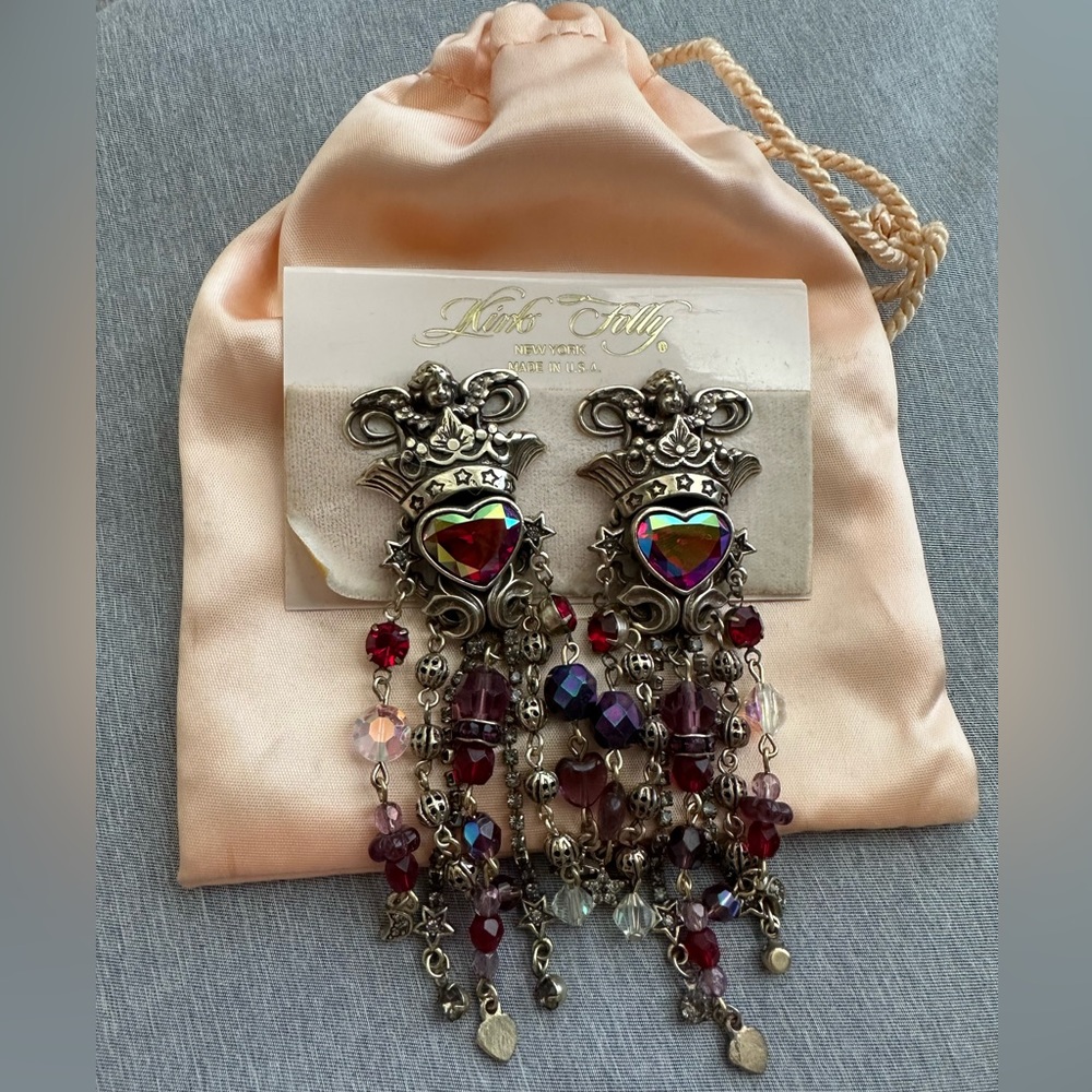 Kirks Folly Clip in Earrings